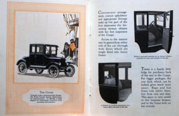 Ford T Modelprogram 1922 Carbrochure  (6889)